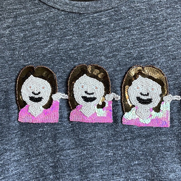 Beaded Emoji Shirt - Picture 3 of 4